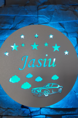 Lampka okrągła Auto