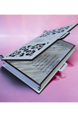 Personalizowane pudełko na pieniądze - Pamiątka Komunii