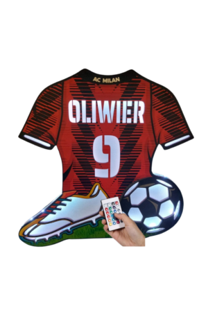 Lampka nocna koszulka LED AC MILAN efekty PILOT super