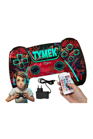 PAD PS5 KONTROLER lampka gaminowa dla dziecka PS5 kolory RGB PILOT HIT